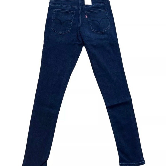 Levi's Women's Shaping Leggings Dark Blue Hypersoft Super Skinny Size 27 (US 4) - Picture 2 of 5